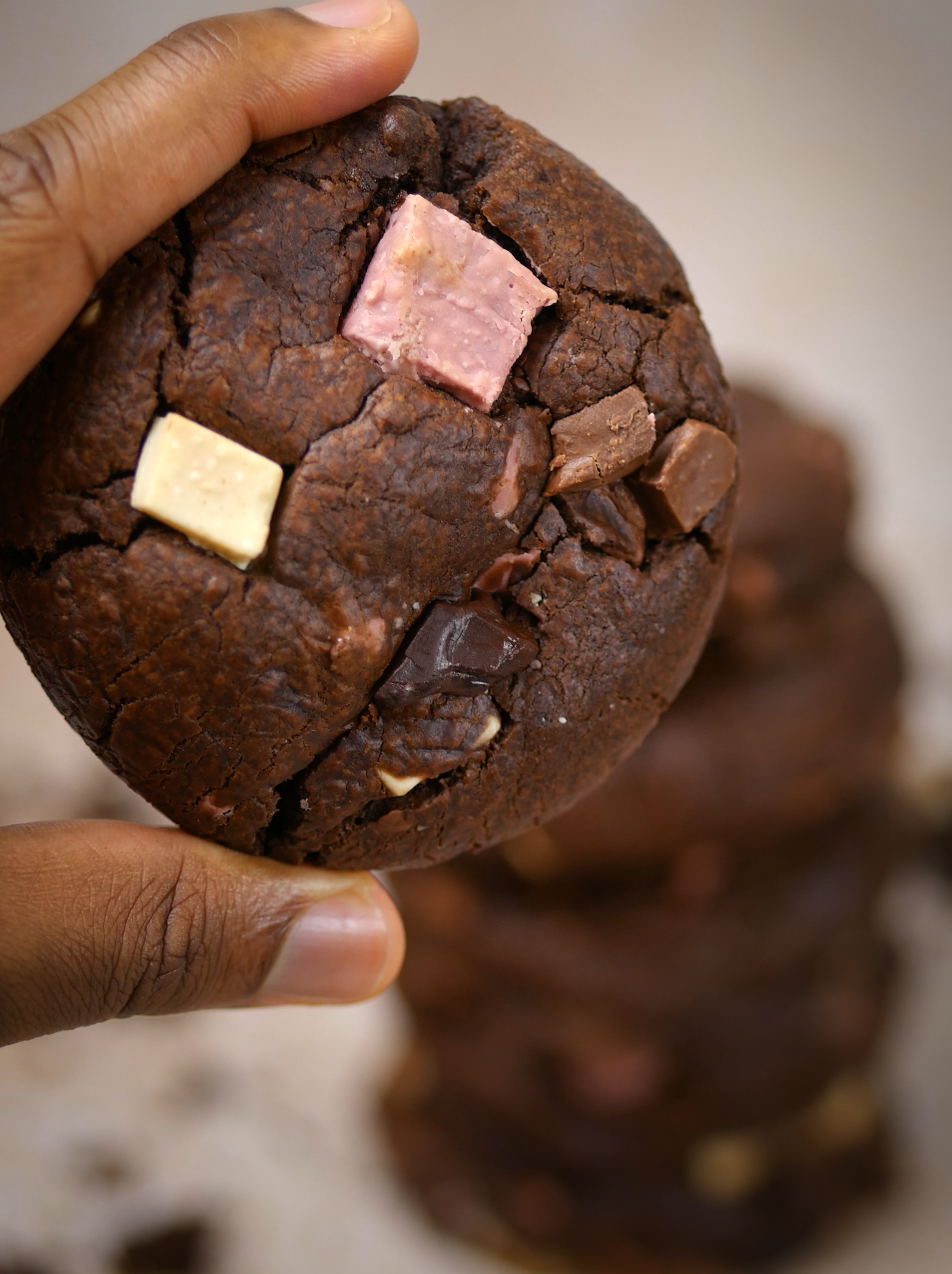 Quadruple Chocolate Chunk Cookie (Box)