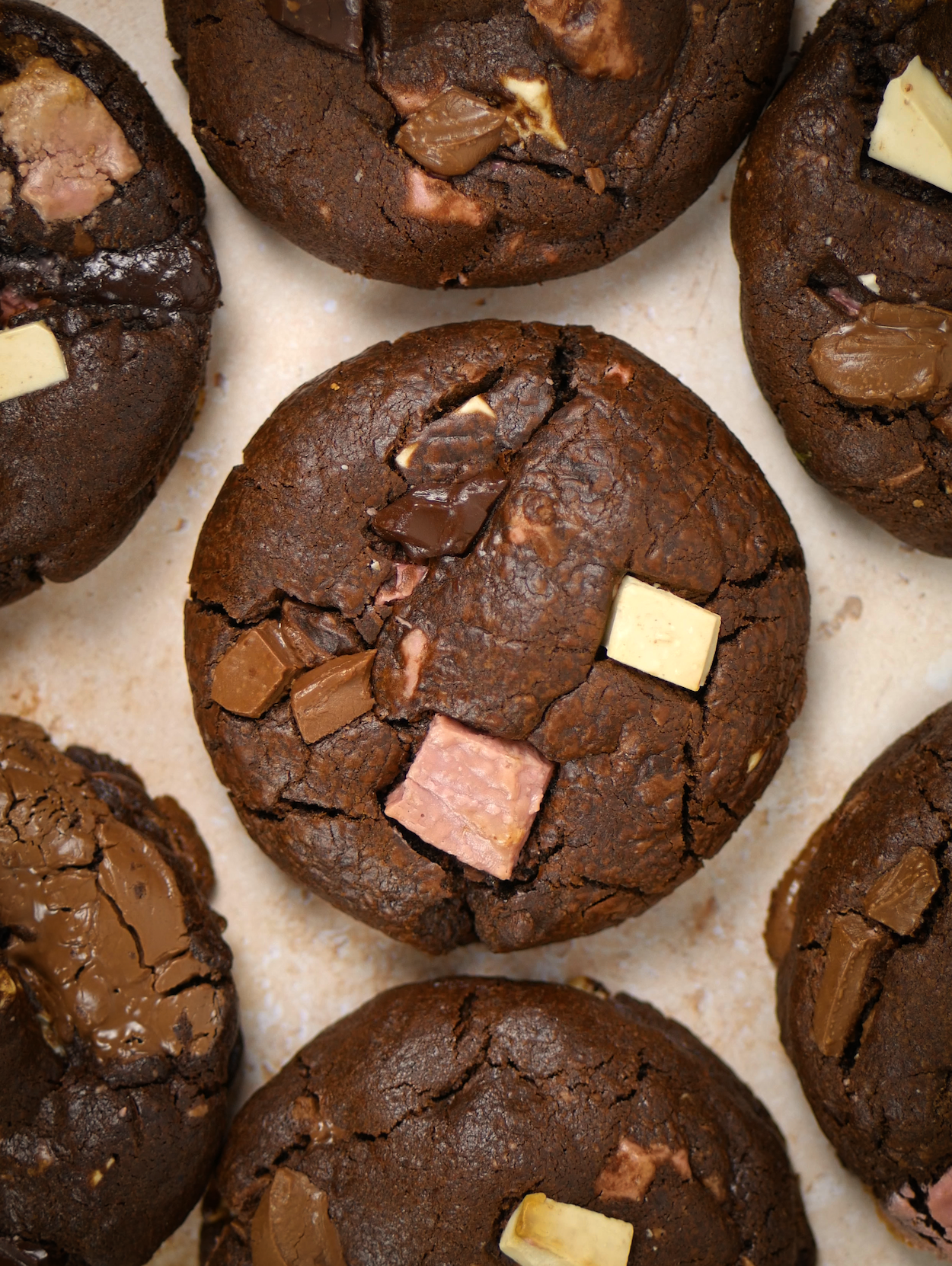 Quadruple Chocolate Chunk Cookie (Box)