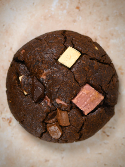 Quadruple Chocolate Chunk Cookie (Box)